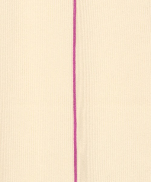 PAGEBOY（ページボーイ）の「カラーラインニットフレアパンツ（その他パンツ・レディース・ブラック/オフホワイト・FREE）」の18枚目の写真