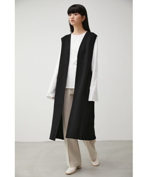 AZUL by moussy（アズールバイマウジー）の「BACK SLIT SWEATTER LONG