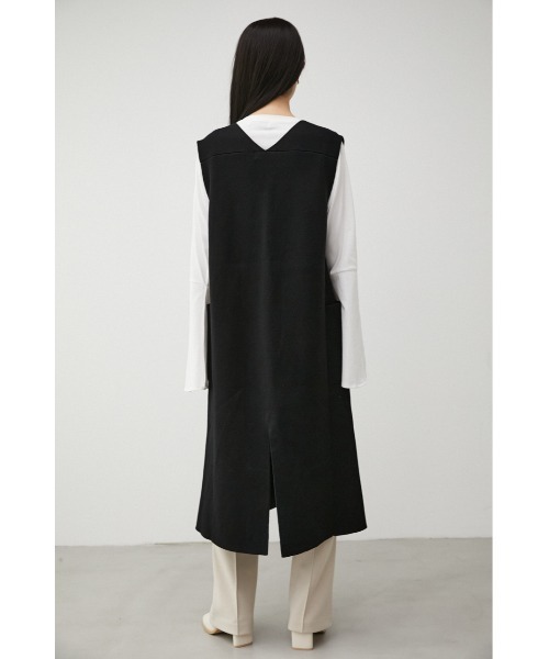 AZUL by moussy（アズールバイマウジー）の「BACK SLIT SWEATTER LONG