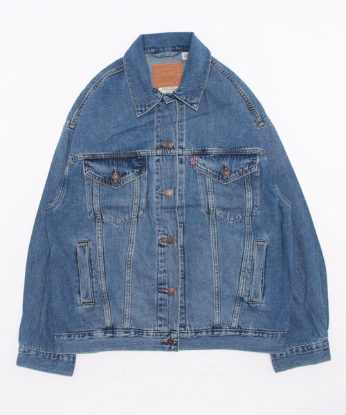 Levi's(リーバイス)の「LevisXL WOMENS TRUCKER2 Gジャン(デニムジャケット・レディース・ブルー・フリー)」の17枚目の写真