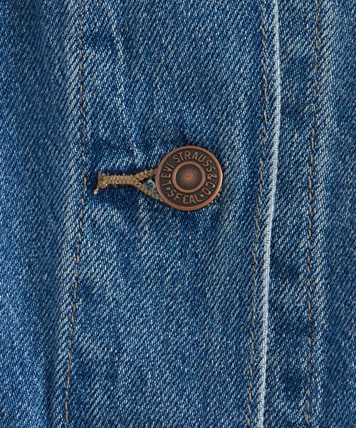 Levi's(リーバイス)の「LevisXL WOMENS TRUCKER2 Gジャン(デニムジャケット・レディース・ブルー・フリー)」の15枚目の写真