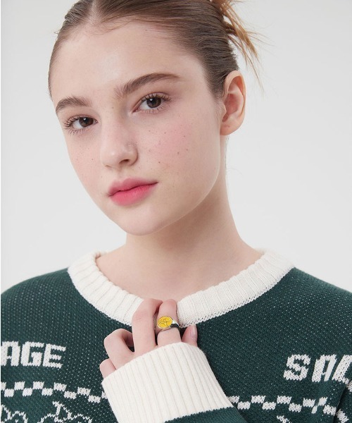 KIRSH（キルシー）の「KIRSH DOODLE CHERRY RING ドゥードゥルチェリー リング（リング・レディース・イエロー・ONE SIZE）」の2枚目の写真
