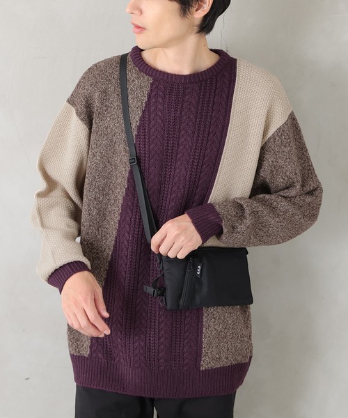 osharewalker（オシャレウォーカー）の「『スマートマルチ3wayショルダーバッグ』（ショルダーバッグ・レディース・ブラック/カーキ/チャコール/ベージュ・FREE）」の2枚目の写真