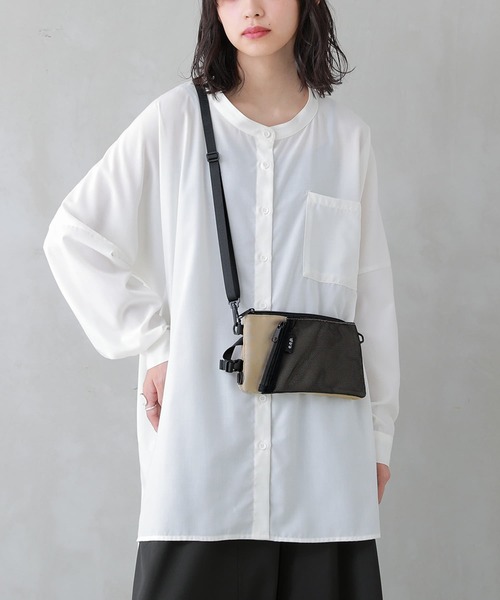 osharewalker（オシャレウォーカー）の「『スマートマルチ3wayショルダーバッグ』（ショルダーバッグ・レディース・ブラック/カーキ/チャコール/ベージュ・FREE）」の7枚目の写真