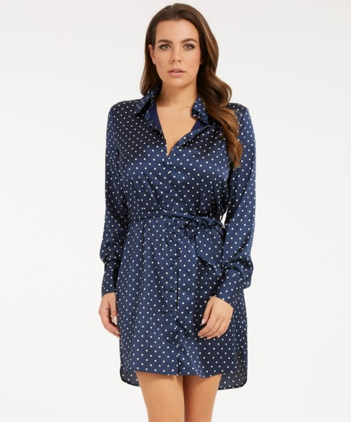 Guess(ゲス)の「Danielle Dress(ワンピース・レディース・ネイビー・MEDIUM/X-SMALL/SMALL)」の4枚目の写真