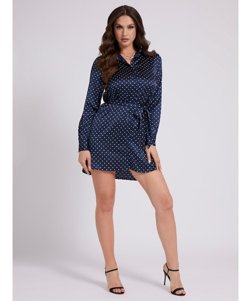 Guess(ゲス)の「Danielle Dress(ワンピース・レディース・ネイビー・MEDIUM/X-SMALL/SMALL)」の3枚目の写真