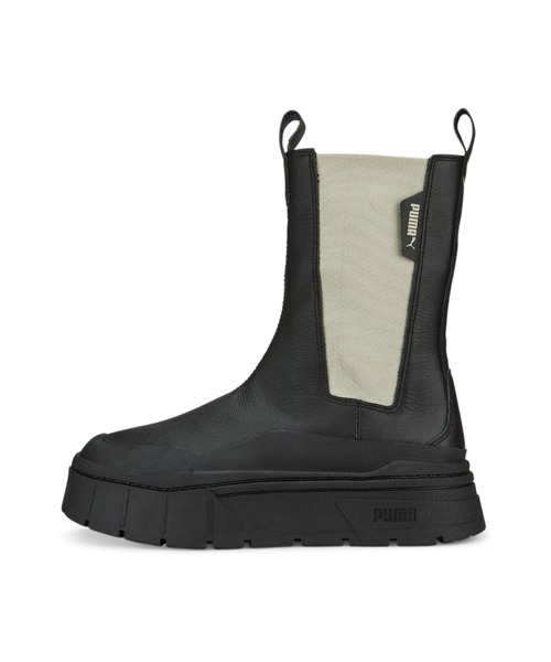 PUMA（プーマ）の「PUMA プーマ ウィメンズ メイズ スタック チェルシー ブーツ（ブーツ・レディース・ブラック/ブラック系その他/サンドベージュ/グレー系その他・23.5cm/24.5cm/25.5cm/23.0cm/26.0cm/22.0cm/24.0cm/22.5cm/25.0cm）」の19枚目の写真