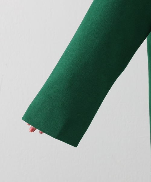 COLONY 2139（コロニートゥーワンスリーナイン）の「ダブルチェスターカラーコート（チェスターコート・レディース・パープル/オレンジ/グリーン・FREE）」の19枚目の写真