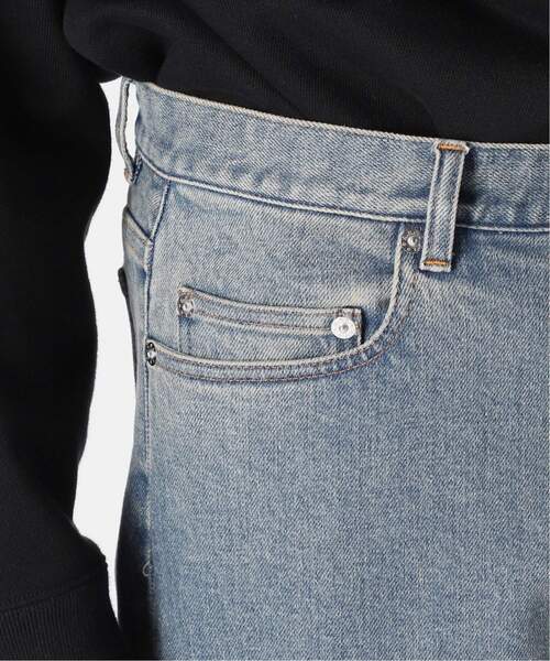 A.P.C. EDIFICE 別注 NEW TAILLE HAUTE BLACK A.P.C. / アーペーセー】別注 NEW TAILLE HAUTE ブラックデニム