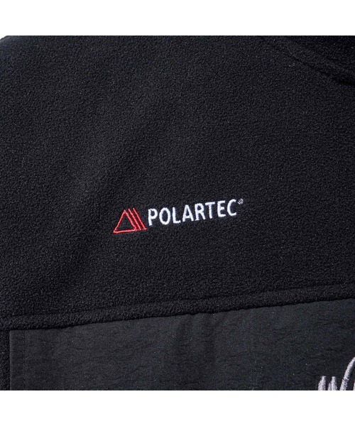 CHARI&CO（チャリアンドコー）の「CHARI&CO x WILD THINGS NO SHANK POLARTEC VEST ベスト（ナイロンジャケット・メンズ・カーキ/ブラック・MEDIUM/LARGE/X-LARGE）」の10枚目の写真