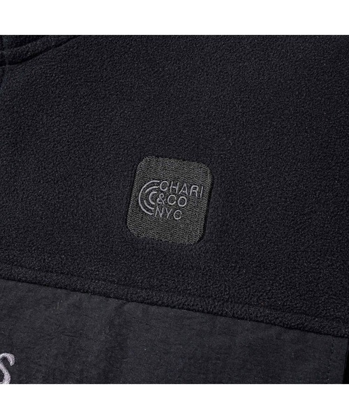 CHARI&CO（チャリアンドコー）の「CHARI&CO x WILD THINGS NO SHANK POLARTEC VEST ベスト（ナイロンジャケット・メンズ・カーキ/ブラック・MEDIUM/LARGE/X-LARGE）」の21枚目の写真