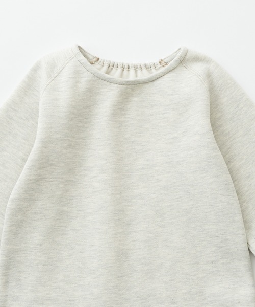 CIAOPANIC TYPY（チャオパニックティピー）の「【KIDS】【裏起毛】CVCスウェットマーメイドロングワンピース（ワンピース・キッズ・チャコールグレー/アイボリー/パープル・S/M/L/XL/XXL）」の11枚目の写真