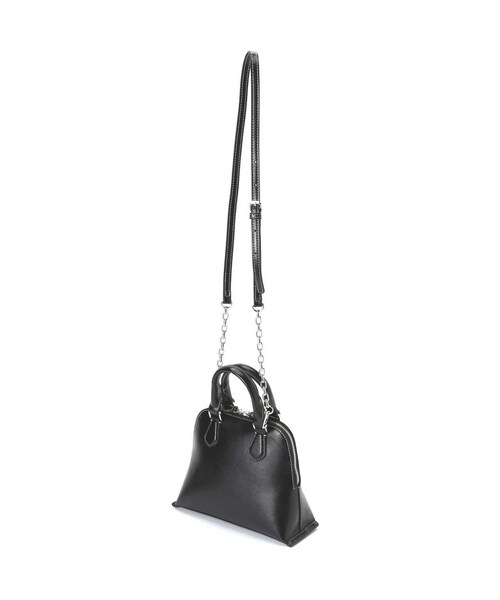 N.（N. Natural Beauty Basic）（エヌエヌナチュラルビューティーベーシック）の「チェーンデザインミニボストンバッグ（ハンドバッグ・レディース・ブラック/ホワイト/グリーン・ﾌﾘ-）」の10枚目の写真
