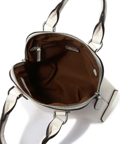 N.（N. Natural Beauty Basic）（エヌエヌナチュラルビューティーベーシック）の「チェーンデザインミニボストンバッグ（ハンドバッグ・レディース・ブラック/ホワイト/グリーン・ﾌﾘ-）」の20枚目の写真