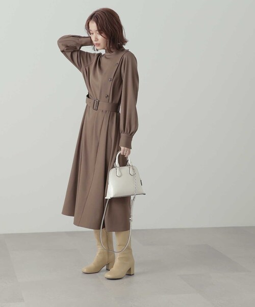 N.（N. Natural Beauty Basic）（エヌエヌナチュラルビューティーベーシック）の「チェーンデザインミニボストンバッグ（ハンドバッグ・レディース・ブラック/ホワイト/グリーン・ﾌﾘ-）」の22枚目の写真