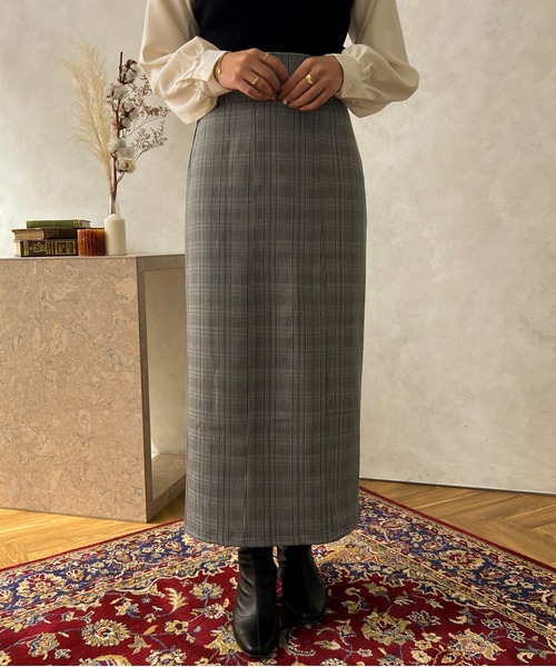 apres jour clair(アプレジュールクレア)の「【apres jour clair】【SETUP可能】アソートハイウエストナロースカート【ZOZOTOWN限定アイテム】(スカート・レディース・ブラウン系その他/ブラック系その他/ライトブラウン・フリー/X-LARGE)」の21枚目の写真