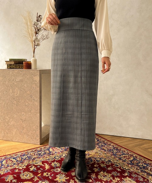 apres jour clair(アプレジュールクレア)の「【apres jour clair】【SETUP可能】アソートハイウエストナロースカート【ZOZOTOWN限定アイテム】(スカート・レディース・ブラウン系その他/ブラック系その他/ライトブラウン・フリー/X-LARGE)」の20枚目の写真