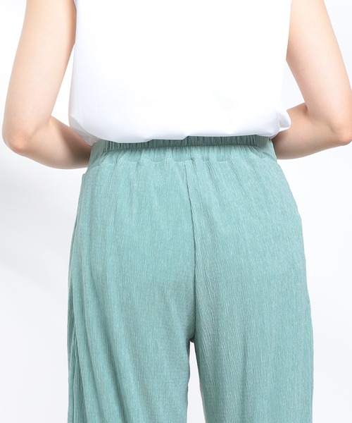 mil（ミル）の「シアー楊柳パンツ（その他パンツ・レディース・ブラック/オレンジ/グリーン/ライトグレー・M/XS/S）」の9枚目の写真