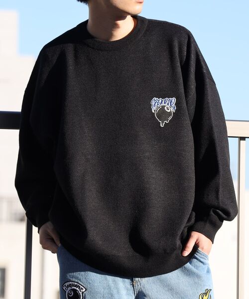 SEQUENZ（シークエンズ）の「【SEQUENZ】S ball GRAFFITI LOGO SWEATER 