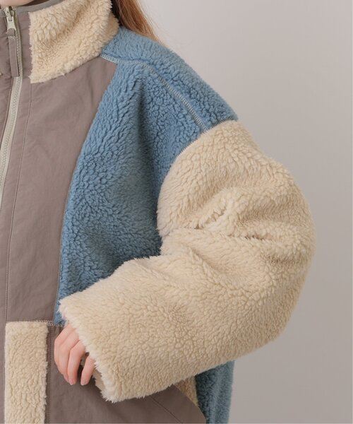 DOUBLE NAME（ダブルネーム）の「リバーシブルクレイジーボアブルゾン