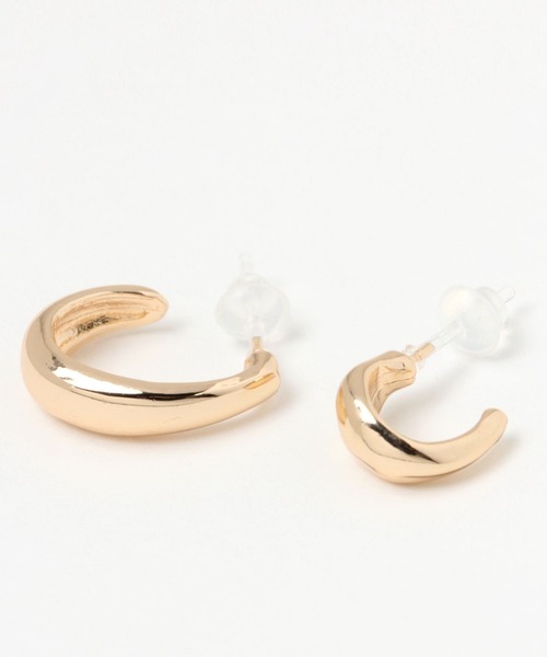 LAKOLE（ラコレ）の「プチフープ樹脂ポストピアス[4P] / 184948（ピアス（両耳用）・レディース・その他1/その他2・FREE）」の5枚目の写真