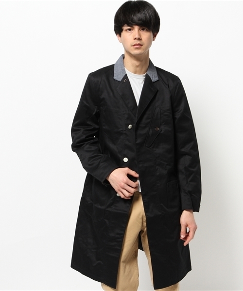 OUTLET(アウトレット)の「【BLOOM&BRANCH】ショップコート(その他アウター・メンズ・ネイビー/カーキ・MEDIUM/SMALL/LARGE)」の6枚目の写真