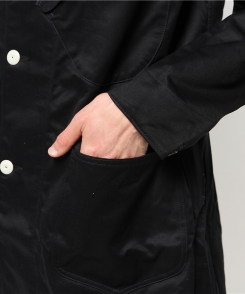 OUTLET(アウトレット)の「【BLOOM&BRANCH】ショップコート(その他アウター・メンズ・ネイビー/カーキ・MEDIUM/SMALL/LARGE)」の9枚目の写真