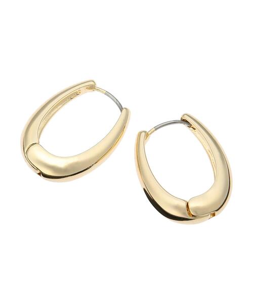 AMERICAN HOLIC（アメリカンホリック）の「シンプルメタルフープピアス（ピアス（両耳用）・レディース・シルバー/ゴールド・FREE）」の10枚目の写真