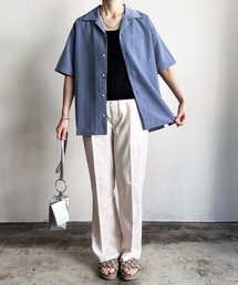 COMMON WARE（コモンウェアー）の「COMMONWARE:PE オープンカラーシャツ S/S（シャツ/ブラウス）」