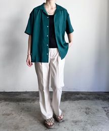 COMMON WARE（コモンウェアー）の「COMMONWARE:PE オープンカラーシャツ S/S（シャツ/ブラウス）」