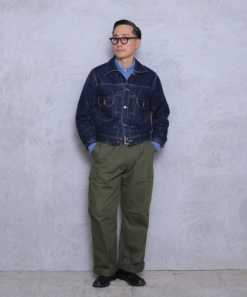 HOUSTON（ヒューストン）の「TWILL BDU PANTS / ツイルBDUパンツ（カーゴパンツ・メンズ・ブラック/カーキ/オリーブ・L/XL/M/S）」の18枚目の写真