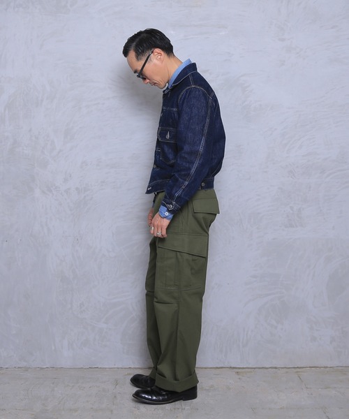 HOUSTON（ヒューストン）の「TWILL BDU PANTS / ツイルBDUパンツ（カーゴパンツ・メンズ・ブラック/カーキ/オリーブ・L/XL/M/S）」の20枚目の写真