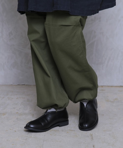 HOUSTON（ヒューストン）の「TWILL BDU PANTS / ツイルBDUパンツ（カーゴパンツ・メンズ・ブラック/カーキ/オリーブ・L/XL/M/S）」の13枚目の写真
