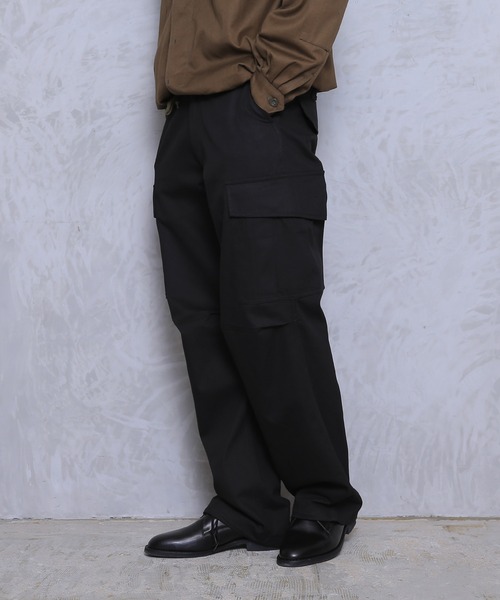 HOUSTON（ヒューストン）の「TWILL BDU PANTS / ツイルBDUパンツ（カーゴパンツ・メンズ・ブラック/カーキ/オリーブ・L/XL/M/S）」の10枚目の写真