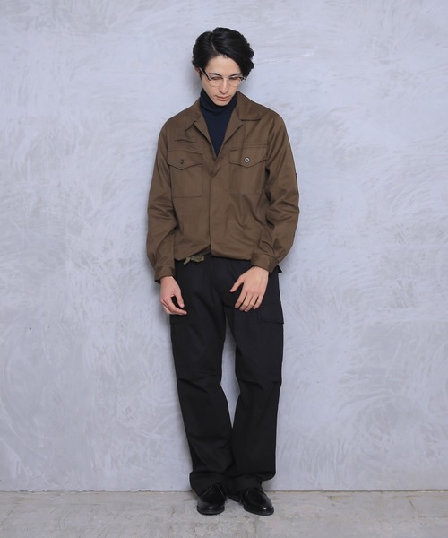 HOUSTON（ヒューストン）の「TWILL BDU PANTS / ツイルBDUパンツ（カーゴパンツ・メンズ・ブラック/カーキ/オリーブ・L/XL/M/S）」の6枚目の写真