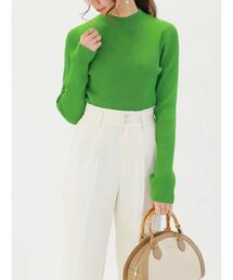 Te chichi | 2way袖口スリットリブニット(ニット/セーター)