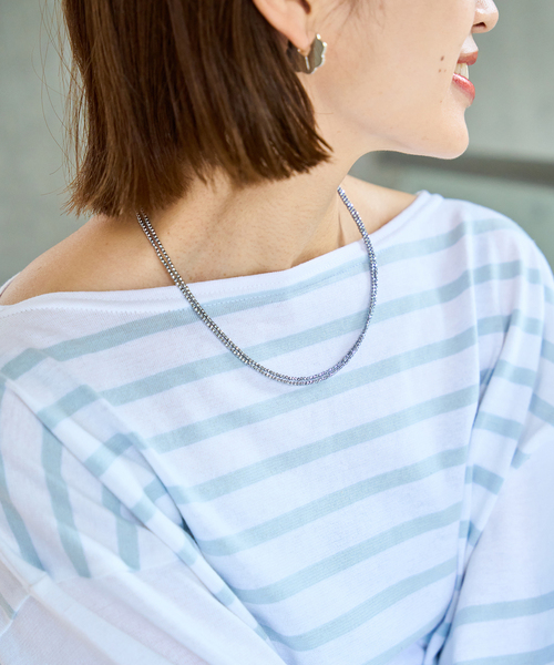 未使用　IENA 【les bonbon】gloss ロングネックレス YG les bonbon/ル ボンボン】gloss ロングネックレス（ネックレス