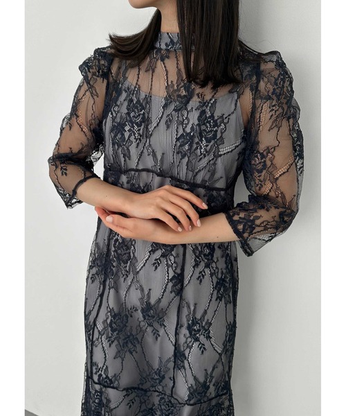 Dorry Doll（ドリードール）の「バックリボン総レースドレス