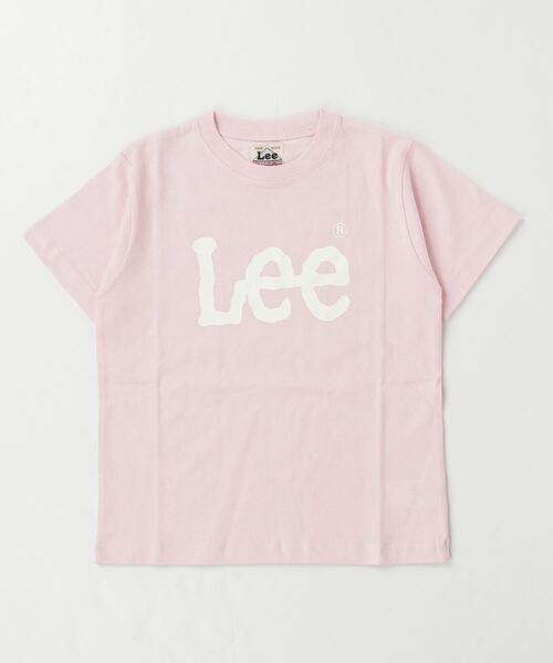 Lee（リー）の「Lee/リー キッズ　フロントロゴプリントTシャツ（Tシャツ/カットソー・キッズ・ピンク/ブラック/ホワイト・150cm/140cm/130cm）」の7枚目の写真
