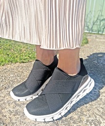 【SUGAR SUGAR シュガーシュガー】クロスバンドメッシュスニーカー