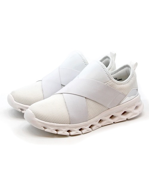 Sugar Sugar（シュガーシュガー）の「【SUGAR SUGAR シュガーシュガー】クロスバンドメッシュスニーカー（スニーカー・レディース・ブラック/ホワイト/ネイビー/ピンク・22.5cm/24.0cm/24.5cm/23.0cm/23.5cm）」の16枚目の写真