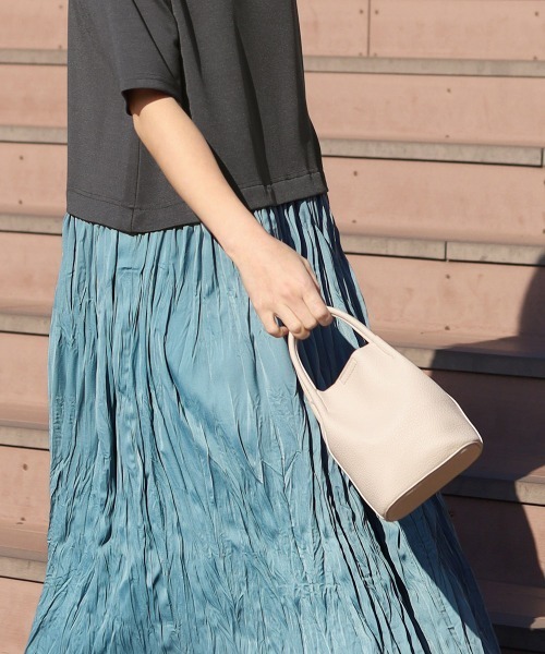 Bou Jeloud（ブージュルード）の「【はあちゅう×Bou Jeloud】コンビミニトート（トートバッグ・レディース・アイボリー/ブラック・ONESIZE）」の5枚目の写真