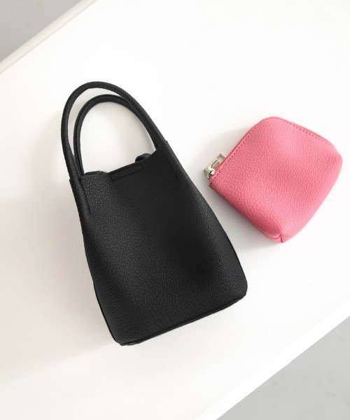 Bou Jeloud（ブージュルード）の「【はあちゅう×Bou Jeloud】コンビミニトート（トートバッグ・レディース・アイボリー/ブラック・ONESIZE）」の11枚目の写真