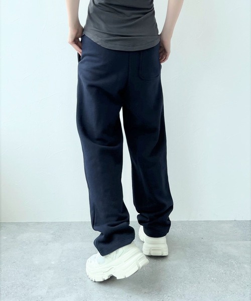 3.3 Field Trip (3.3フィールドトリップ)の「3.3 Field Trip/TERRY ストレートパンツ 2198728(スウェットパンツ・レディース・ネイビー/クリーム/アイボリー・FREE)」の8枚目の写真