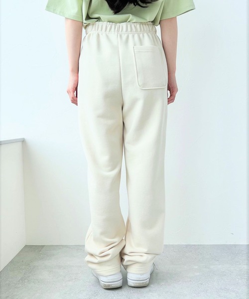 3.3 Field Trip (3.3フィールドトリップ)の「3.3 Field Trip/TERRY ストレートパンツ 2198728(スウェットパンツ・レディース・ネイビー/クリーム/アイボリー・FREE)」の12枚目の写真