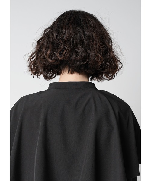 Adoon plain（アドーンプレーン）の「ケープブラウス（シャツ/ブラウス・レディース・ホワイト/ライトイエロー/ブルー/ブラック・FREE）」の16枚目の写真