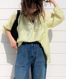 Q | エアシャインブラウス(シャツ/ブラウス)