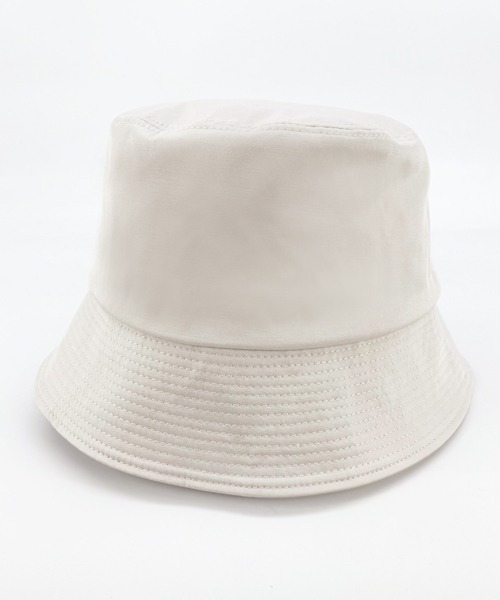 polcadot(ポルカドット)の「BASICS BUCKET HAT/ベーシックバケット ハット(ハット・レディース・ライトベージュ/ホワイト/ブラック・FREE)」の12枚目の写真