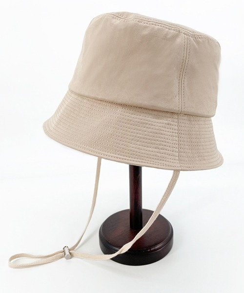 polcadot(ポルカドット)の「BASICS BUCKET HAT/ベーシックバケット ハット(ハット・レディース・ライトベージュ/ホワイト/ブラック・FREE)」の8枚目の写真