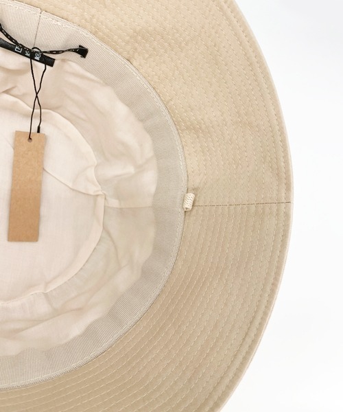 polcadot(ポルカドット)の「BASICS BUCKET HAT/ベーシックバケット ハット(ハット・レディース・ライトベージュ/ホワイト/ブラック・FREE)」の11枚目の写真